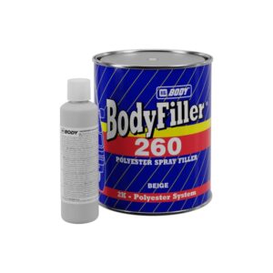 BODYFILLER 260 Σιδηρόστοκος Πιστολιού Μπεζ 1LT
