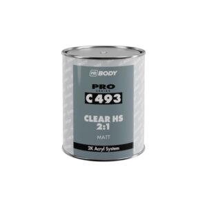 Body C493 Clear Matt 1LT
