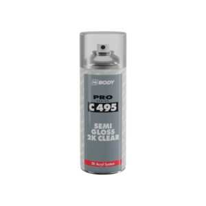 Body Spray C495 2K Διάφανο Σατινέ Βερνίκι 400ml