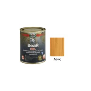 Bear Gel Βερνίκι εμποτισμού για ξύλα νανοτεχνολογίας 750ml-Δρυς