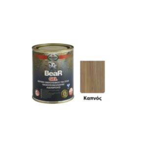 Bear Gel Βερνίκι εμποτισμού για ξύλα νανοτεχνολογίας 750ml-Καπνός