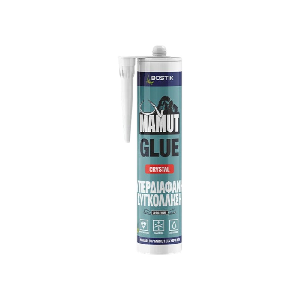 Κόλλα Bostik Mamut Glue Crystal 290ml Διάφανη