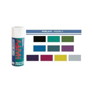 Spray Happy Color Μεταλλικό - Πέρλα 400ml Saratoga