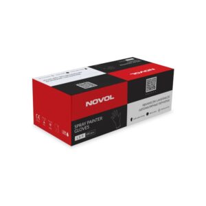 Novol Γάντια Νιτριλίου Μαύρα 100τμχ