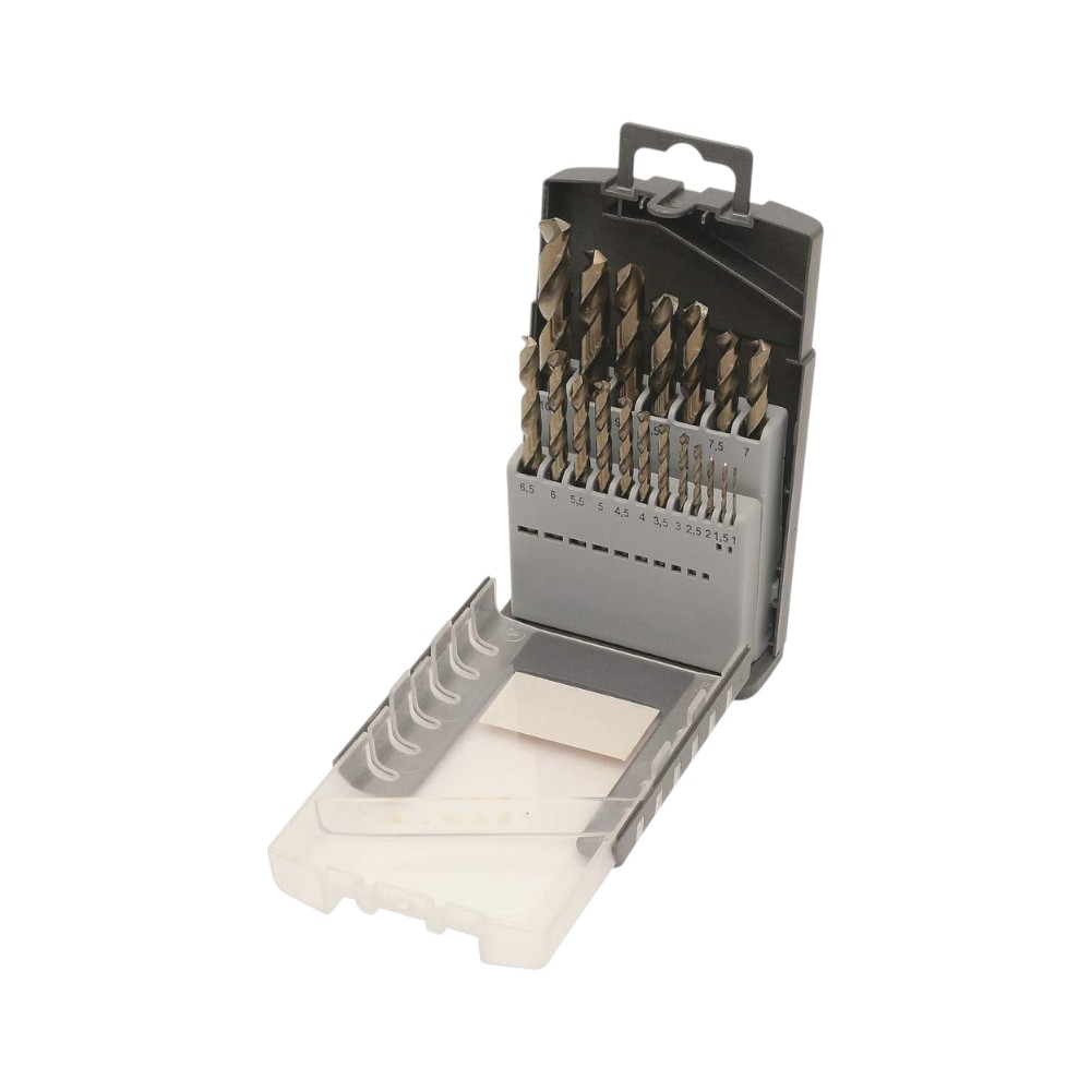 Kraftwerk 13904-Σετ τρυπανιών 19 τεμαχίων HSS E-1 Κοβαλτίου - Image 2