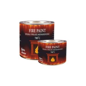 Fire Paint-Χρώμα Υψηλής Θερμοκρασίας 375ml Mentor