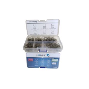 Hogert HT2C082 Συρματάκια Συγκόλλησης Πλαστικών ΚΙΤ 300pcs