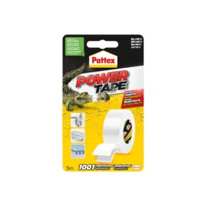Power Tape-Ταινία Υφασμάτινη Λευκή PATTEX 5m x 50mm