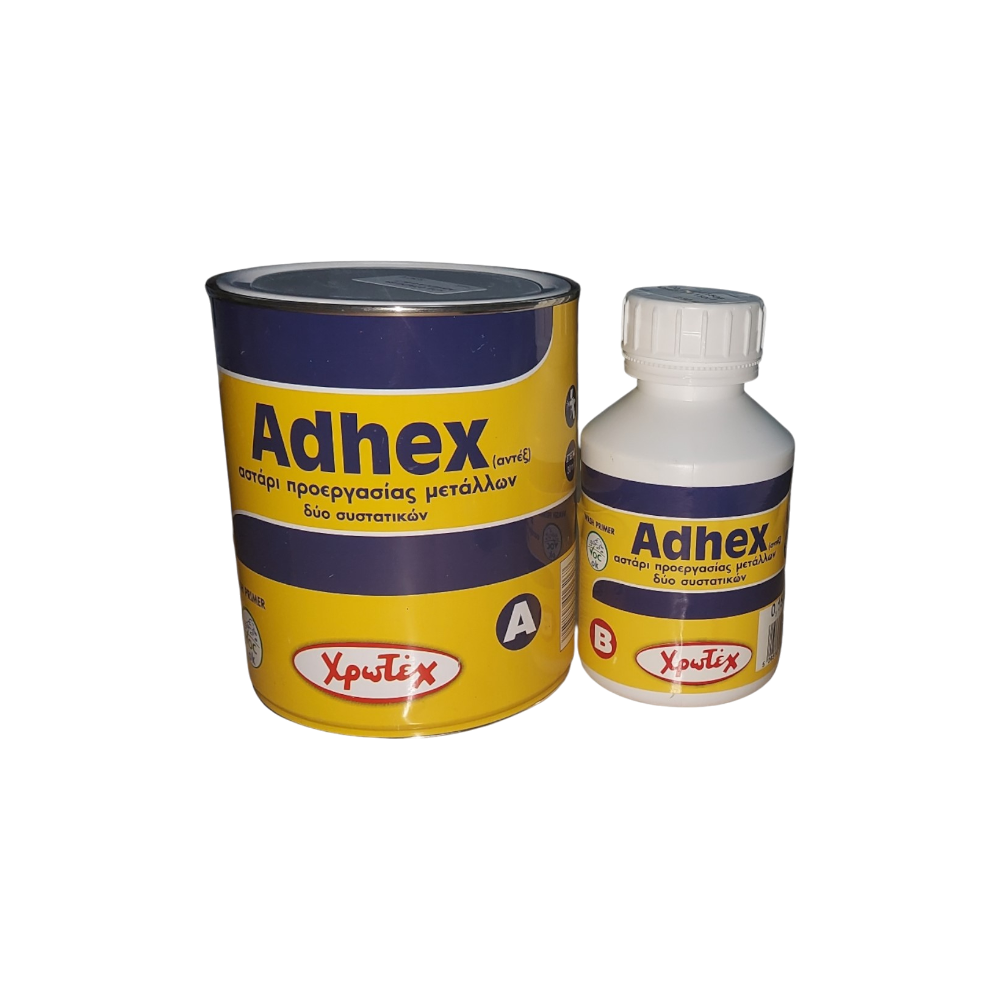 Adhex Αστάρι προεργασίας για αλουμίνια και γαλβανιζέ ΣΕΤ 750gr