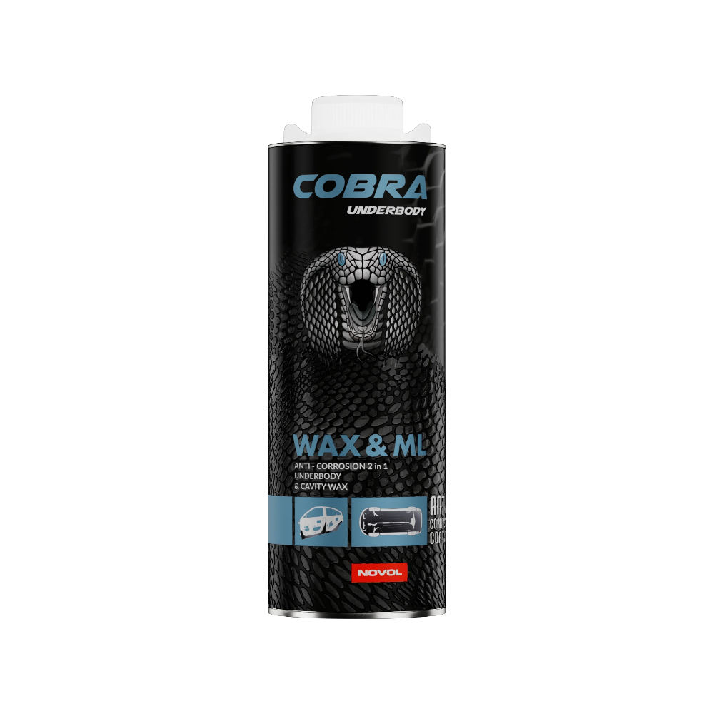 Cobra Wax & ML Αντισκωριακό κερί Διάφανο1LT